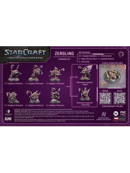 StarCraft The Miniatures Game: Zergling – Zerg – Expansion (Ingles)