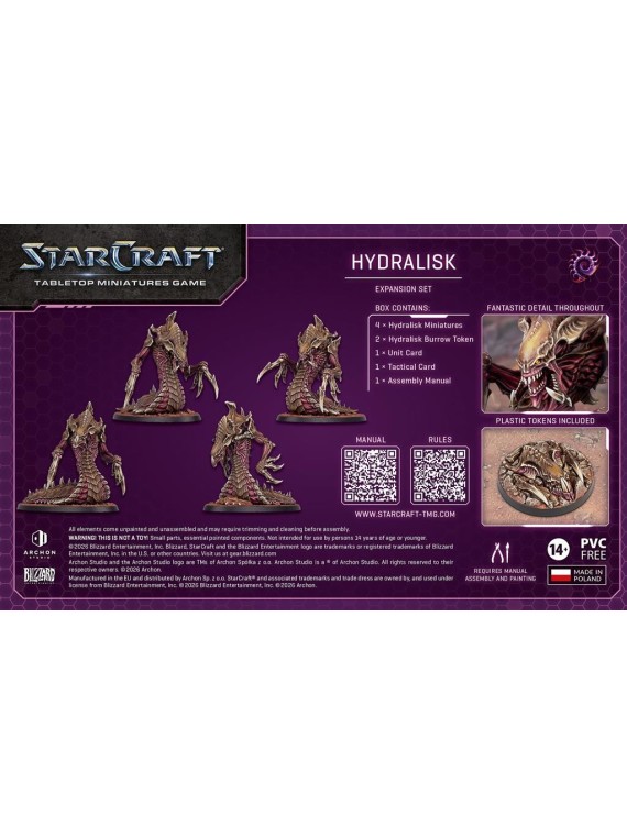 StarCraft The Miniatures Game: Hidralisk – Zerg – Expansion (Ingles)