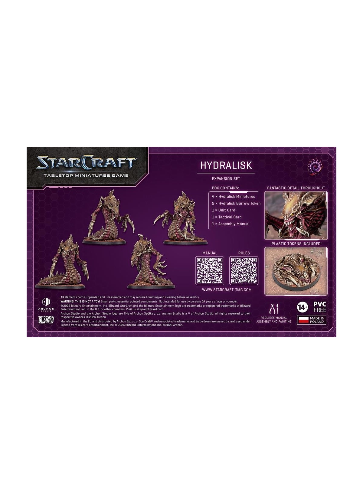 StarCraft The Miniatures Game: Hidralisk – Zerg – Expansion (Ingles)