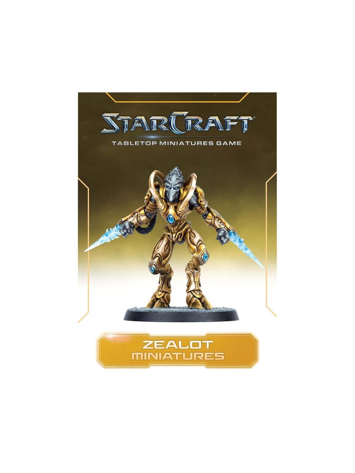 StarCraft The Miniatures Game: Zealot – Protoss – Expansion (Ingles)