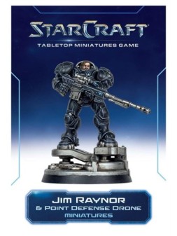 StarCraft The Miniatures Game: Jym Rainor – Terran – Hero Expansion (Ingles) de Archon Studios en StarCraft: Tabletop Miniatures