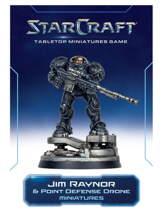 StarCraft The Miniatures Game: Jym Rainor – Terran – Hero Expansion (Ingles)
