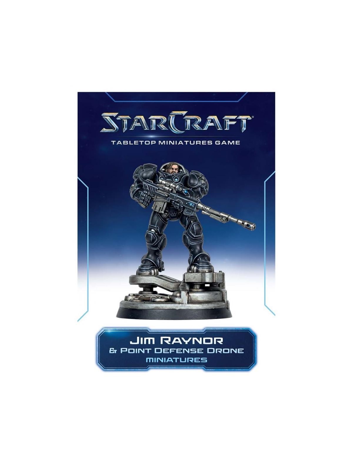 StarCraft The Miniatures Game: Jym Rainor – Terran – Hero Expansion (Ingles)