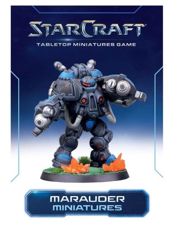 StarCraft The Miniatures Game: Marauder – Terran – Expansion (Ingles)