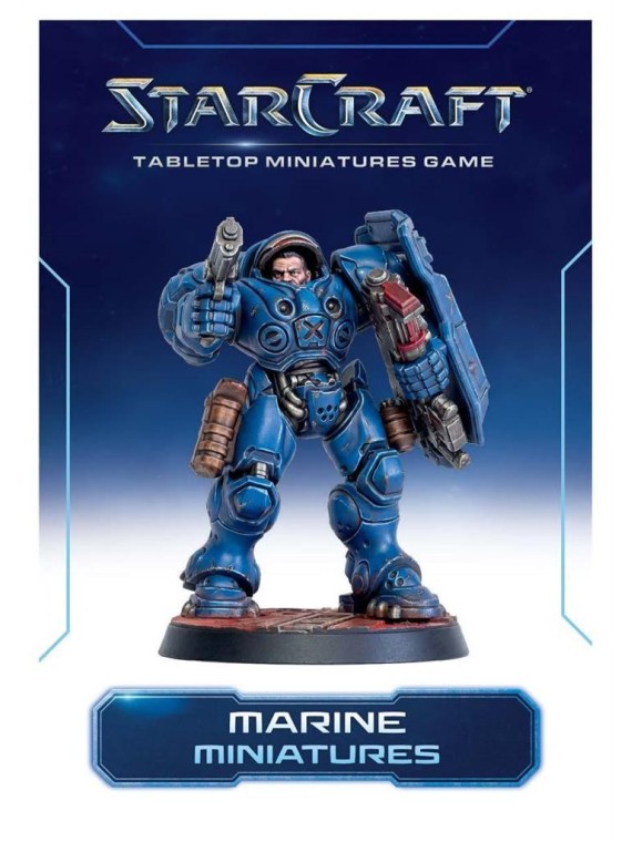 StarCraft The Miniatures Game: Marine – Terran – Expansion (Ingles)
