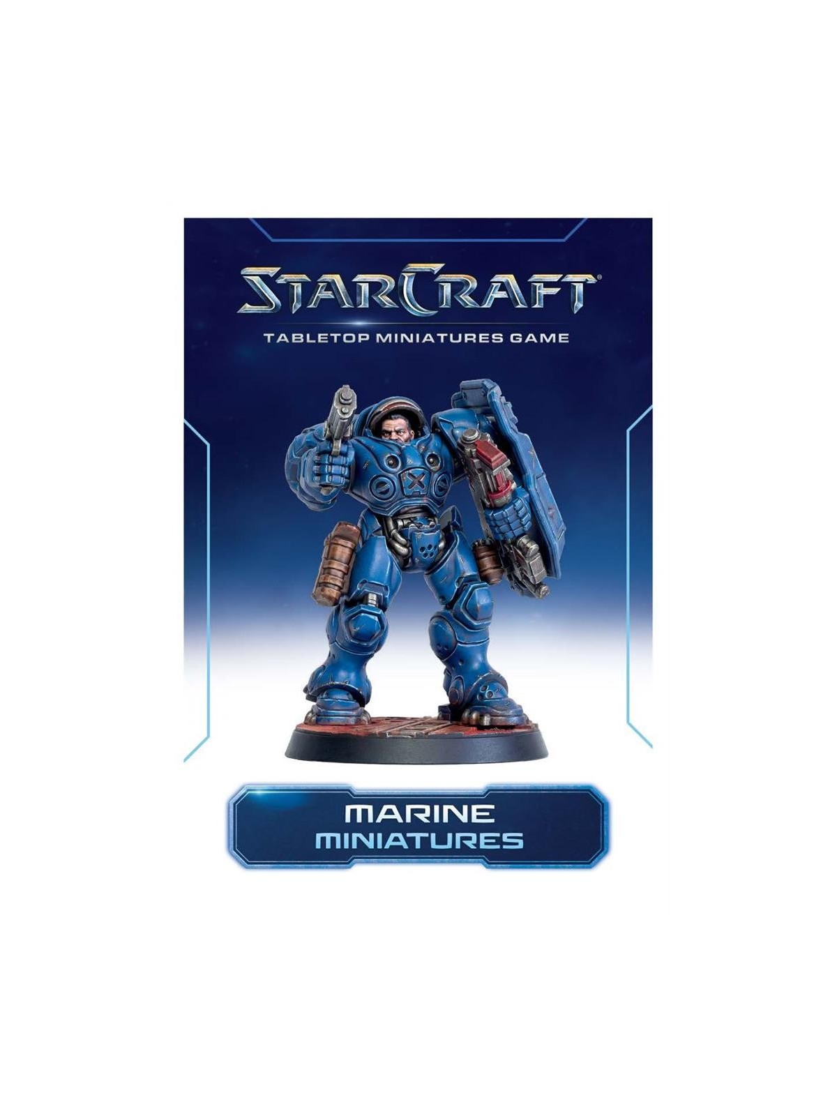 StarCraft The Miniatures Game: Marine – Terran – Expansion (Ingles)