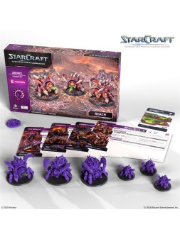 StarCraft The Miniatures Game: Roach – Zerg – Expansion (Ingles)