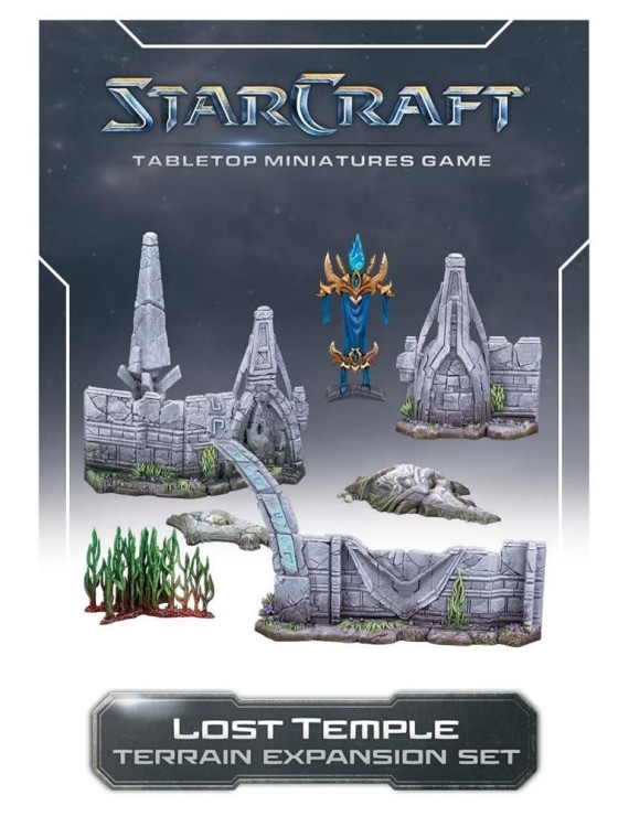 StarCraft The Miniatures Game: Lost Temple – Terrain Expansion Set (Ingles)