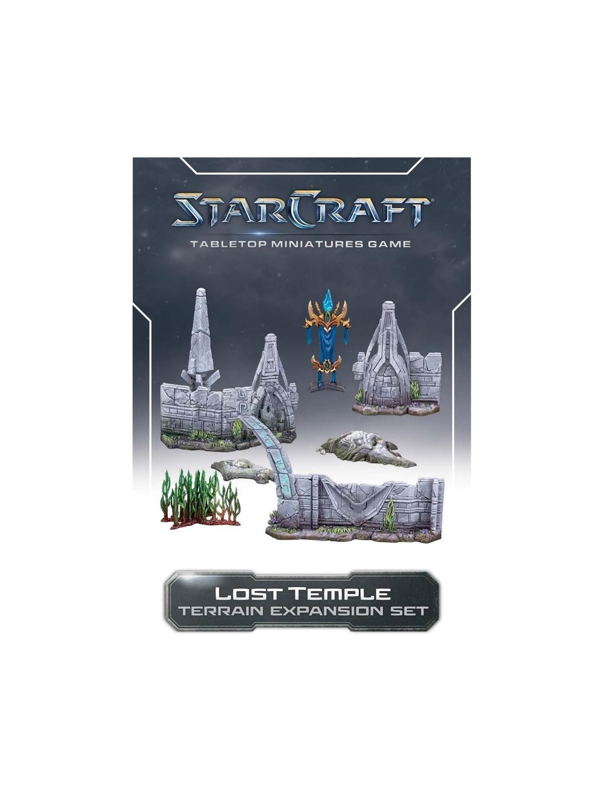 StarCraft The Miniatures Game: Lost Temple – Terrain Expansion Set (Ingles)
