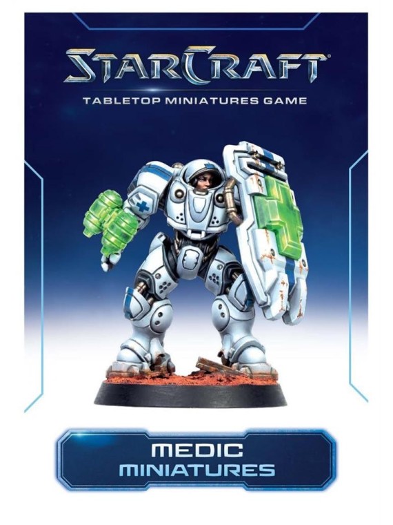 StarCraft The Miniatures Game: Medic – Terran – Expansion Set (Ingles)