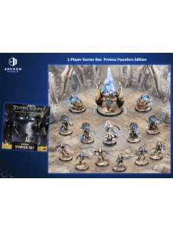 StarCraft The Miniatures Game: Protoss Starter Set Founders Edition (Ingles)