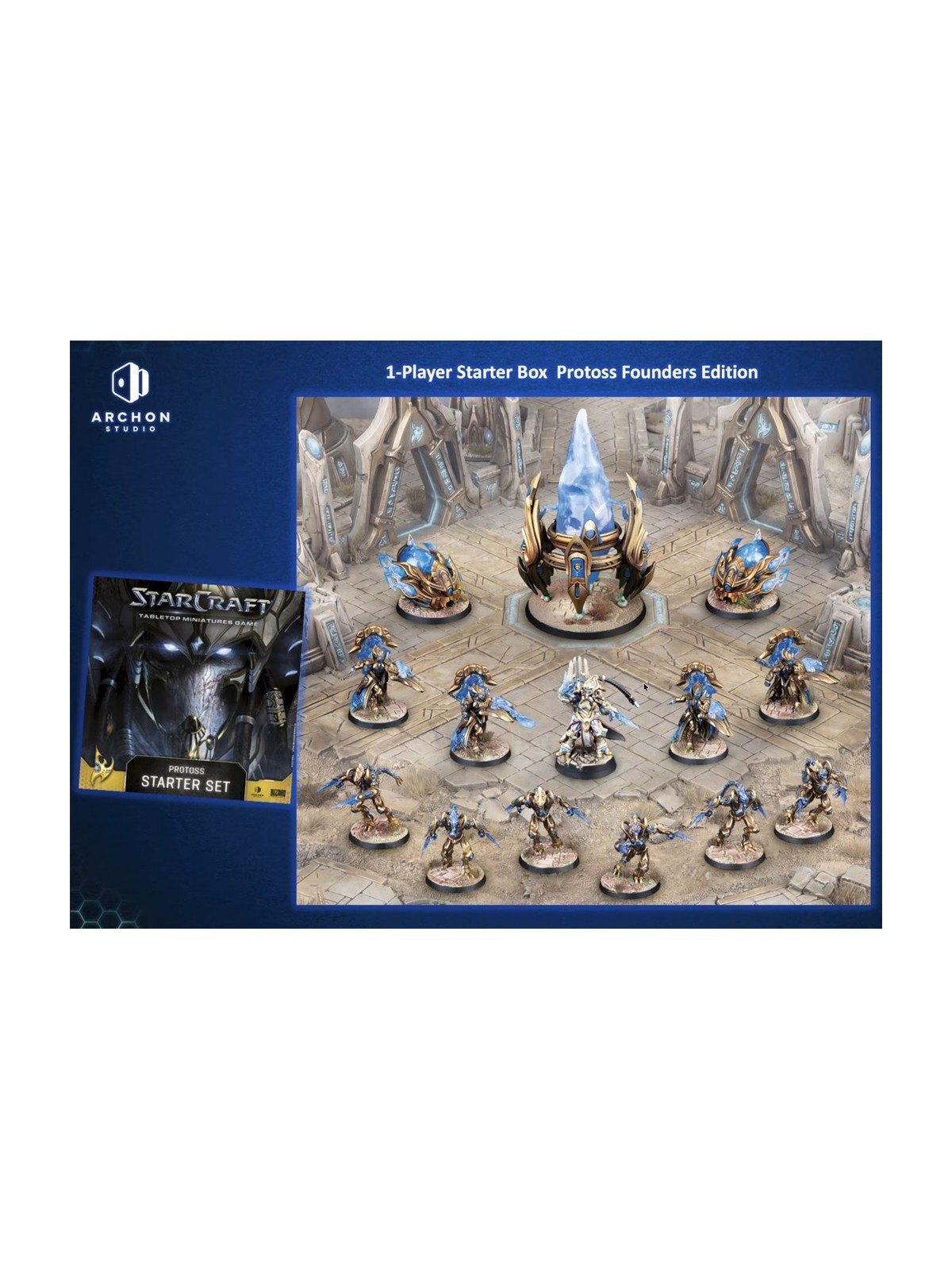 StarCraft The Miniatures Game: Protoss Starter Set Founders Edition (Ingles)