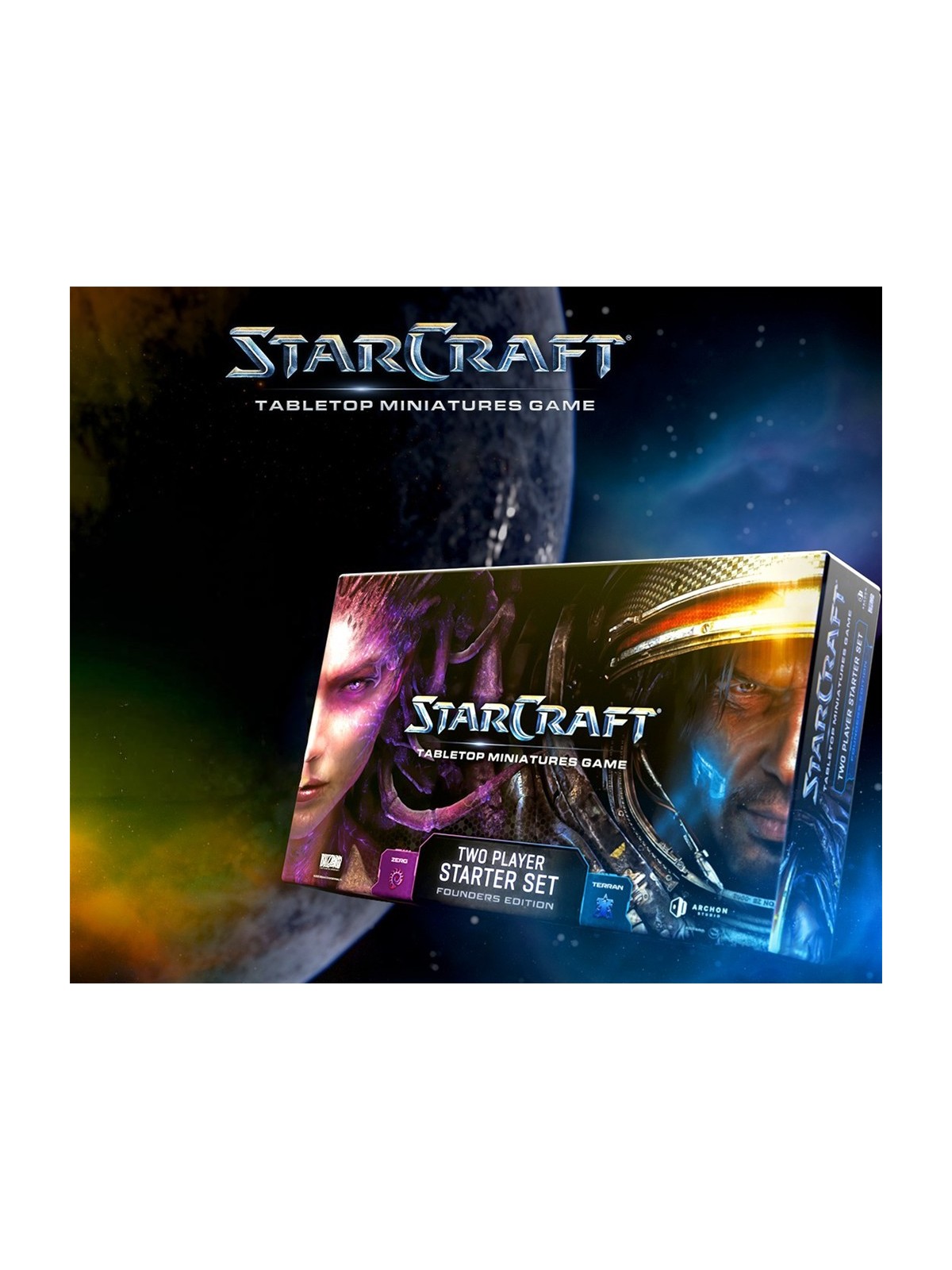 StarCraft The Miniatures Game: Two Player Starter Set Founders Edition (Ingles)
