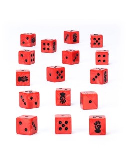 Compra Warhammer 40000: Chaos Space Marines -Dados Corsarios Rojos (43