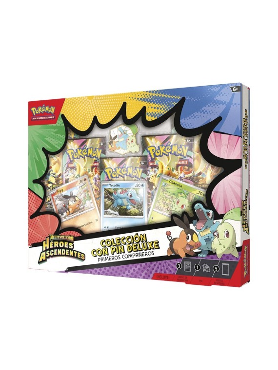 Compra Pokemon TCG: Heroes Ascendentes – Colección con Pin Deluxe (ESP