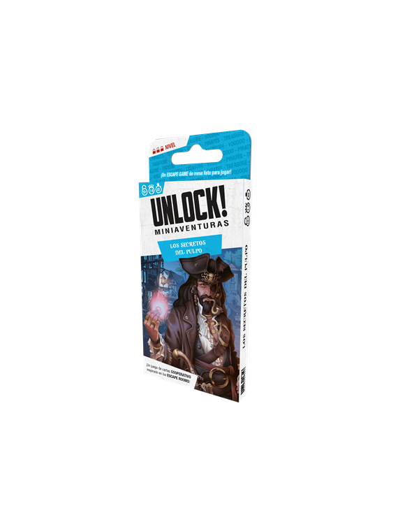 Unlock! Mini Los Secretos del Pulpo de Space Cowboys en Juegos de Cartas | La Cueva Roja