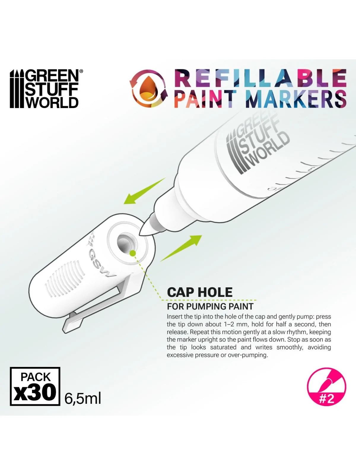 Compra Rotuladores Recargable x1 (Green Stuff World) de Green Stuff Wo