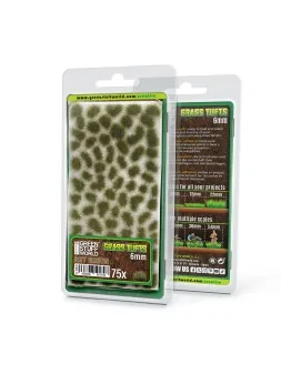 Compra Matas Cesped: Tufts 6 mm Verde Seco (Green Stuff World) de Gree