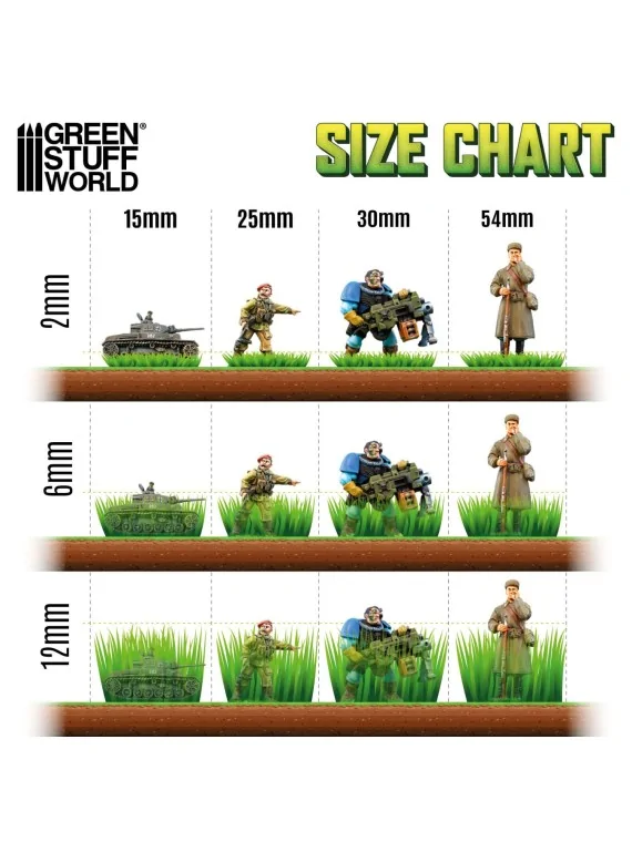 Compra Matas Cesped: Tufts 6 mm Verde Seco (Green Stuff World) de Gree