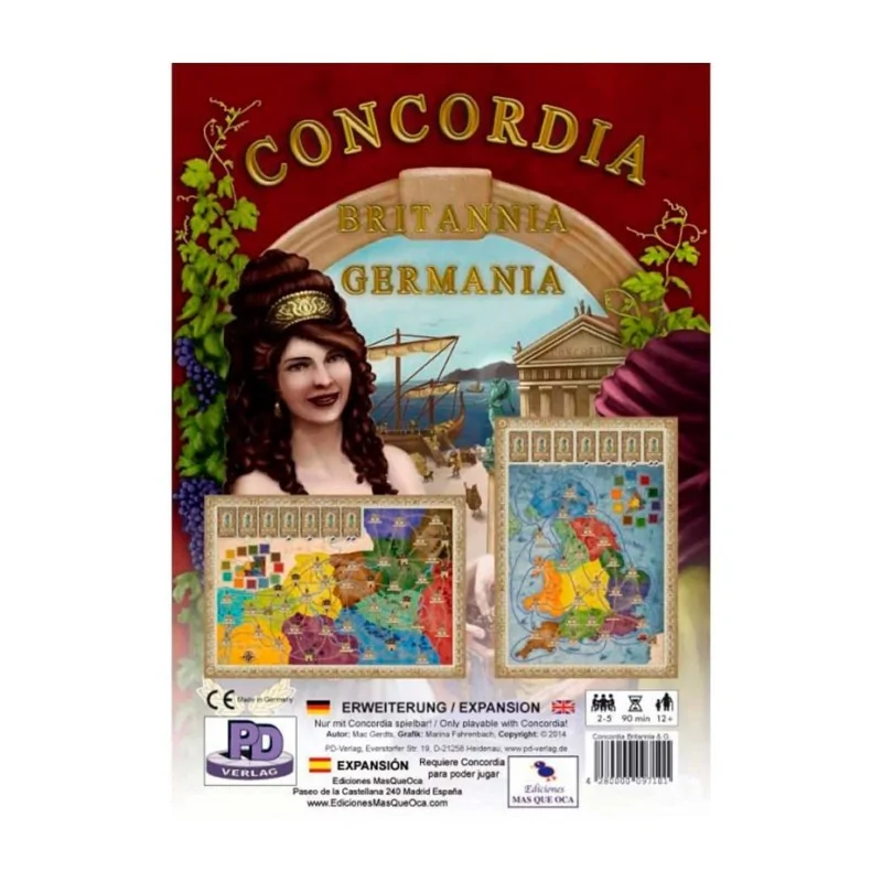 Comprar Concordia: Britannia y Germania barato al mejor precio 13,46 €