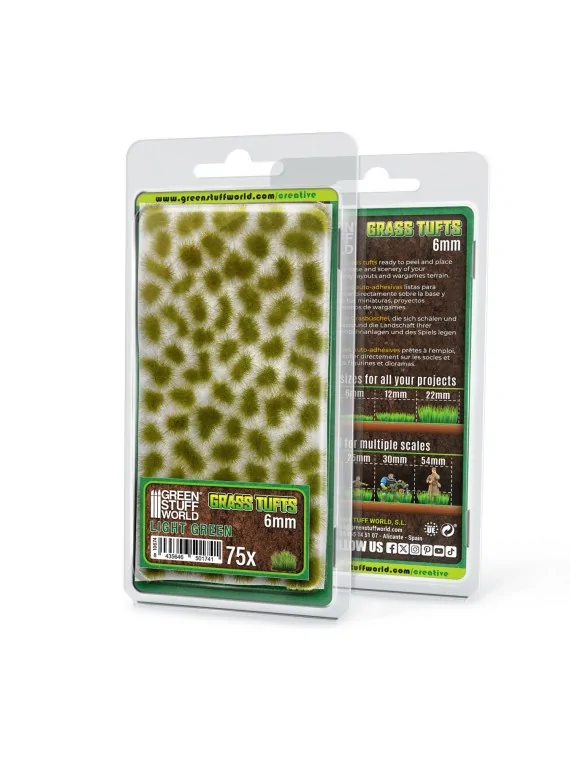Compra Matas Cesped: Tufts 6 mm Verde Claro (Green Stuff World) de Gre