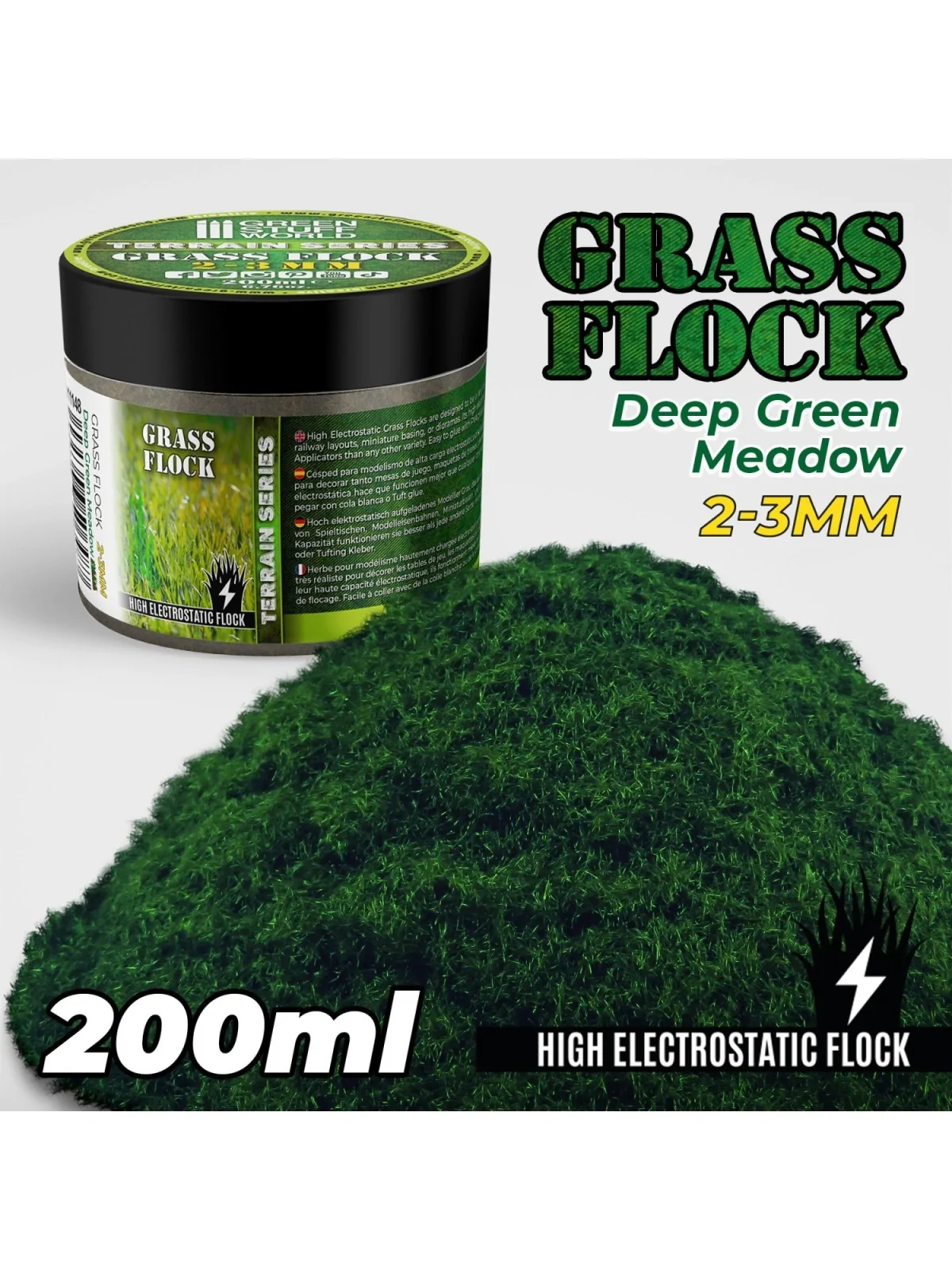Compra Cesped Electrostatico 2-3mm: Deep Green Meadow  200ml (Green St