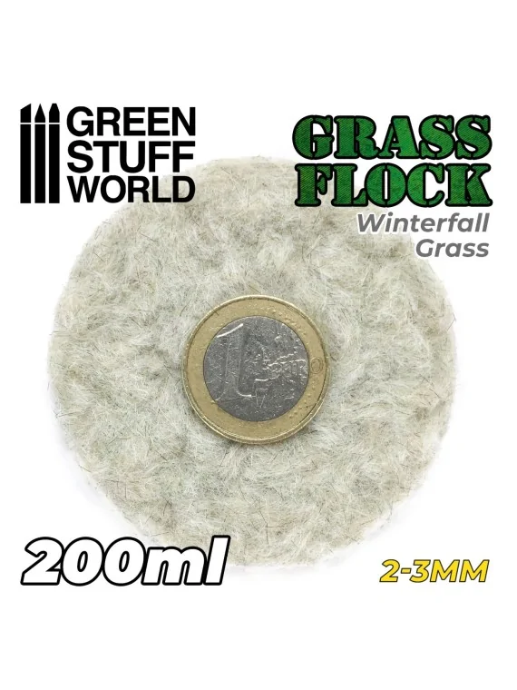 Compra Cesped Electrostatico 2-3mm: Winterfall Grass 200ml (Green Stuf