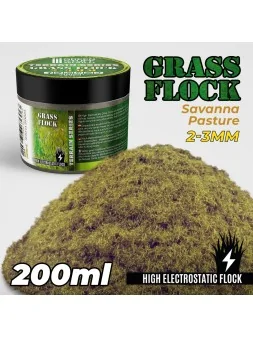 Compra Cesped Electrostatico 2-3mm: Savanna Pasture 200ml (Green Stuff