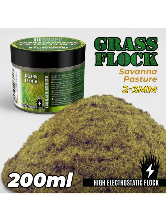 Compra Cesped Electrostatico 2-3mm: Savanna Pasture 200ml (Green Stuff