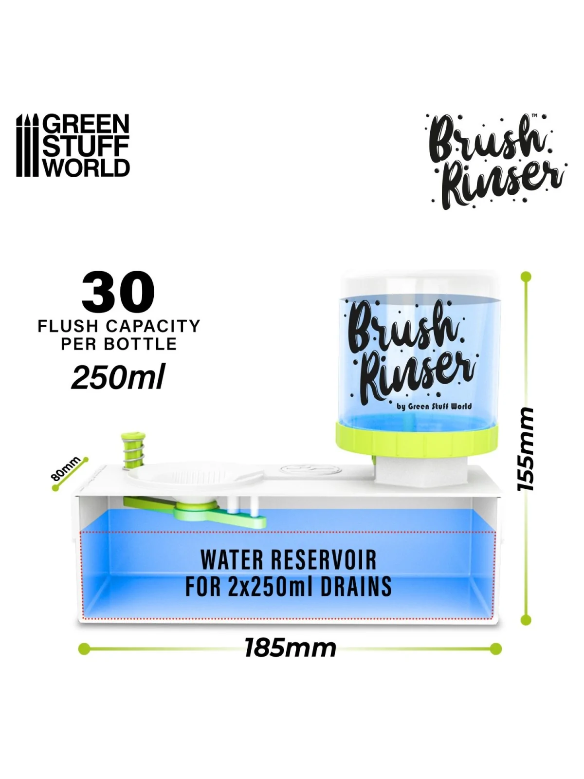 Compra Brush Rinser: Dispensador de Agua (Green Stuff World) de Green 