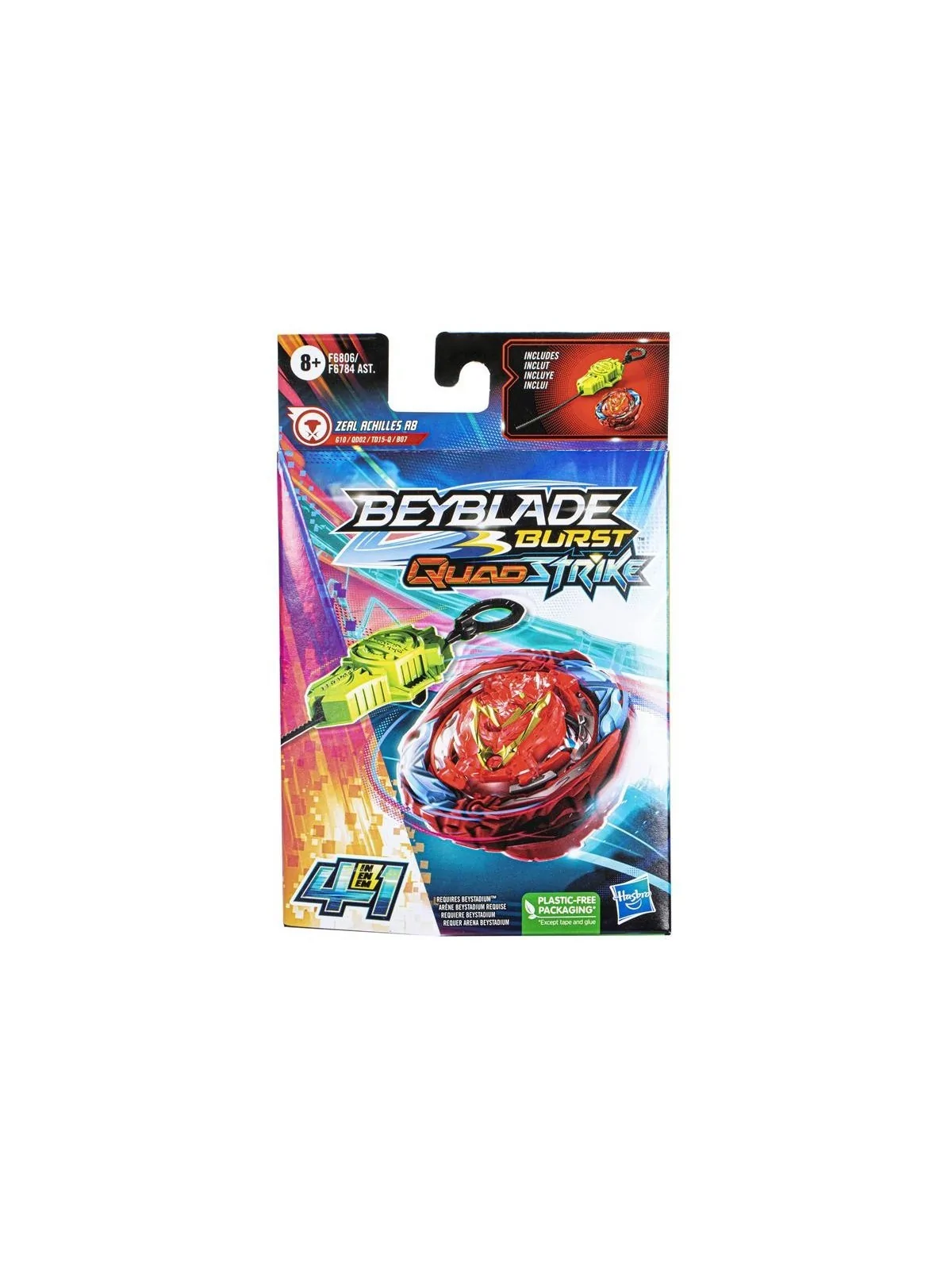 Compra Beyblade Quad Strike Starter Pack de Hasbro al mejor precio (21