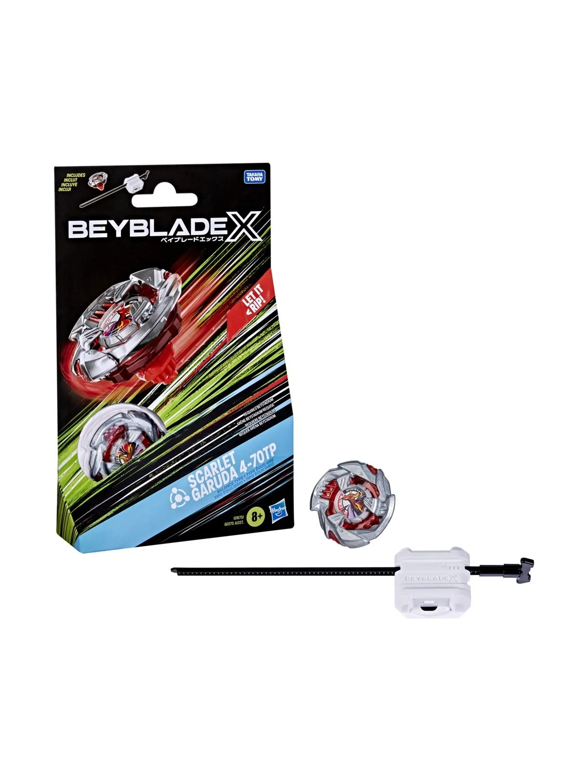 Compra Beyblade X: Scarlet Garuda 4-70TP BX de Hasbro al mejor precio 