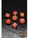 Rawblade Gemstone Agate Dice Set