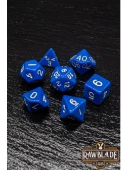 Rawblade Opaque Blue Dice Set