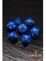 Rawblade Opaque Blue Dice Set