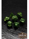 Rawblade Marble Dark Green Dice Set