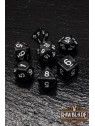 Rawblade Marble Black Dice Set