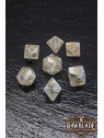 Rawblade Acrylic Marble Transparent Dice Set