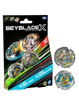 Compra Beyblade X: Bite Croc 3-60LF + Sting Unicorn 4-60P (Dual Booste