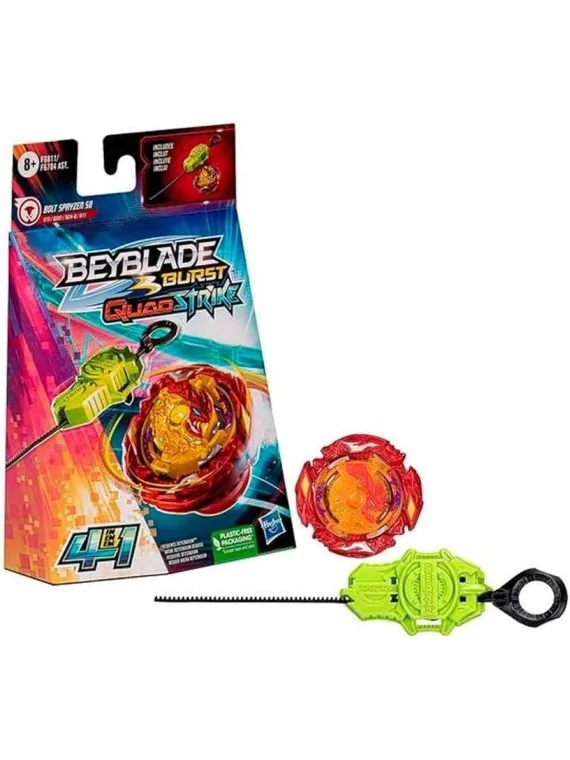 Compra Beyblade Burst Quadstrike - Kit Inicial con Bolt Spryzen de Has