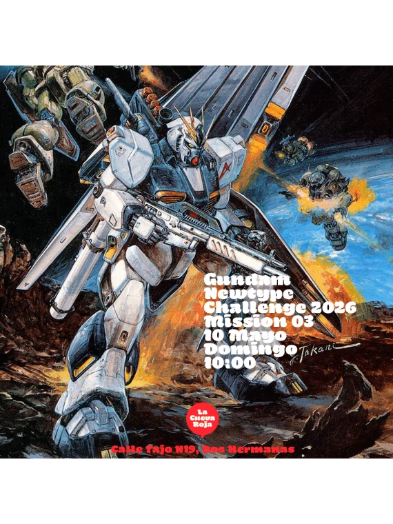 Compra Torneo Gundam Newtype Challenge 2026 Mission 3 - 10 Mayo de  al