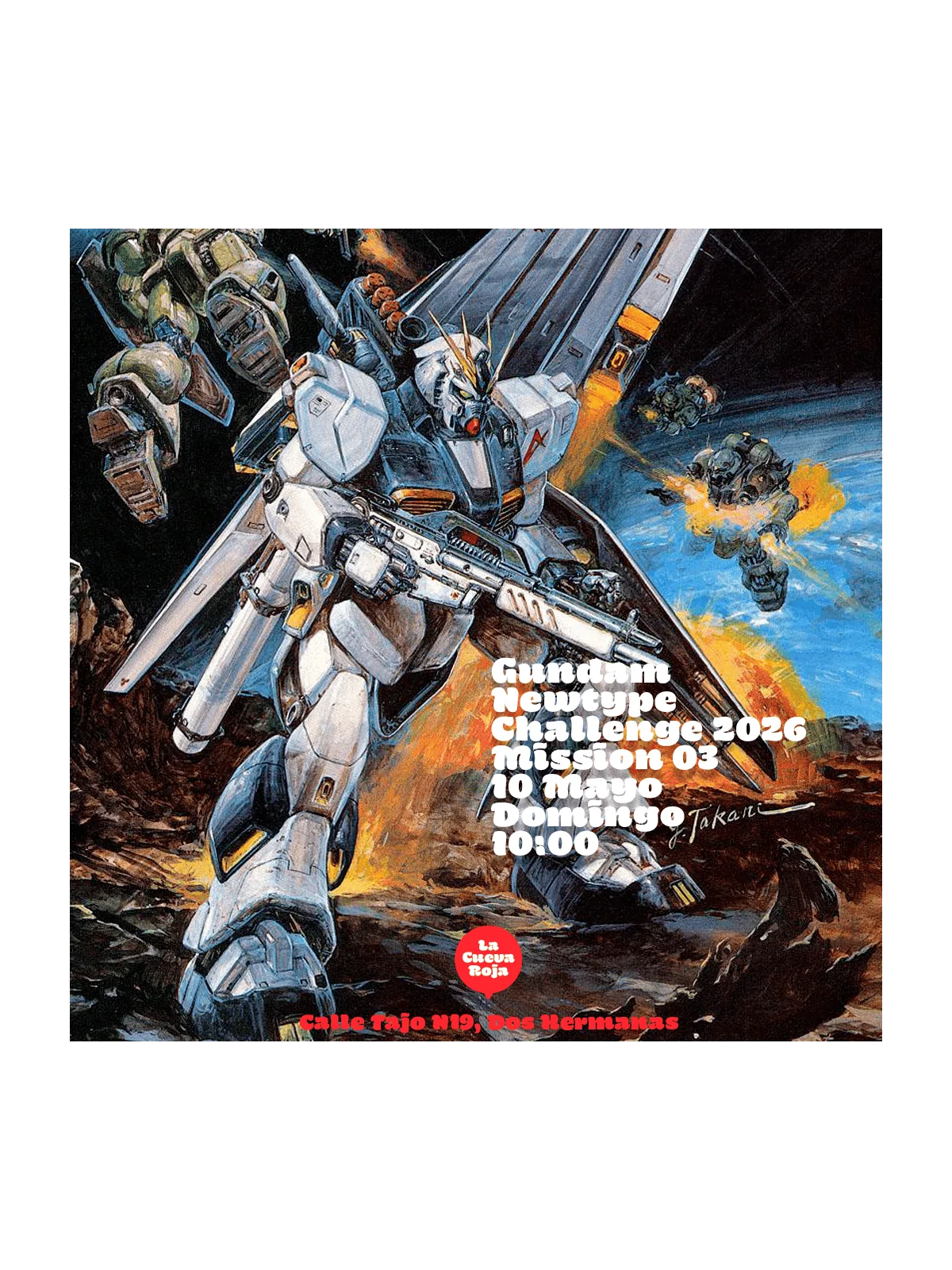 Compra Torneo Gundam Newtype Challenge 2026 Mission 3 - 10 Mayo de  al