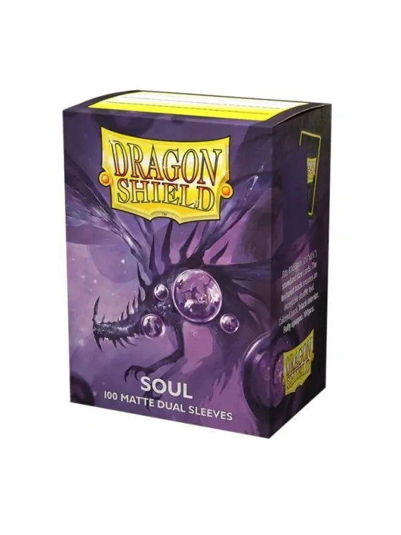 Compra Dragon Shield: Standard Matte Metallic Purple/Soul (100) de Dra