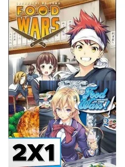 Compra Pack Food Wars: Shokugeki no Soma 1+2 de Panini Comics al mejor