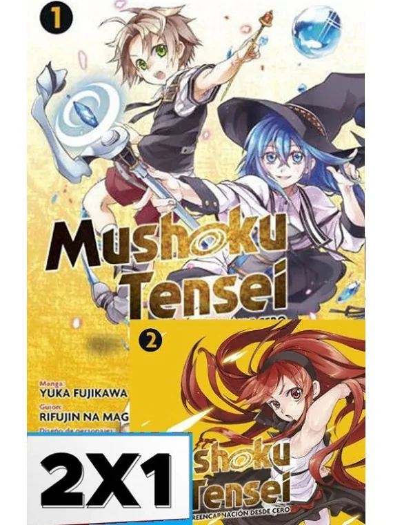 Compra Pack Mushoku Tensei 01+02 de Panini Comics al mejor precio (8,5