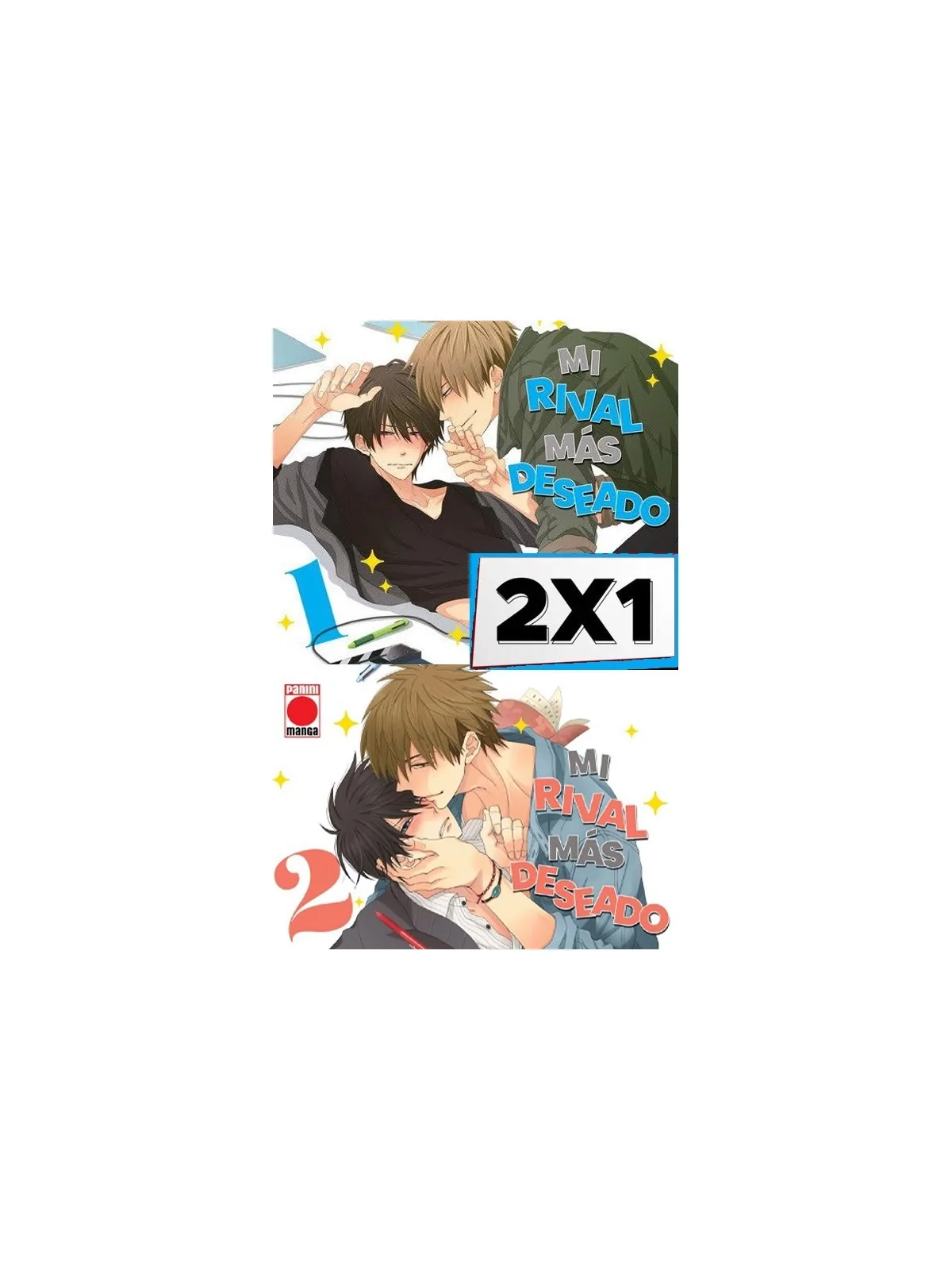 Compra Pack Mi Rival más Deseado 01+02 de Panini Comics al mejor preci