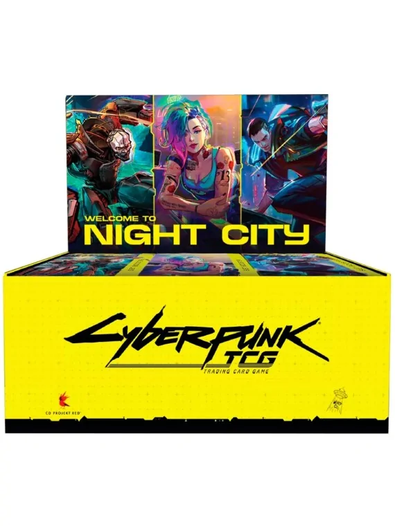 Compra Cyberpunk TCG: Booster Box – Welcome to Night City 24x Boosters