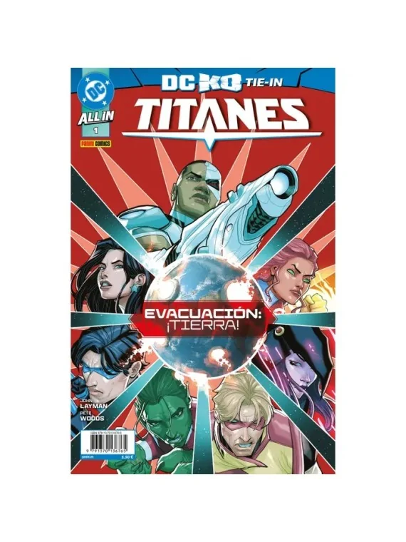 Compra DC K.O Titanes 01 de Panini Comics al mejor precio (5,23 €)
