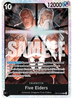 Compra Five Elders (OP13-082) (V.1) de Bandai al mejor precio (2,00 €)