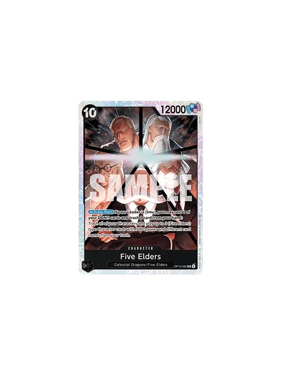 Compra Five Elders (OP13-082) (V.1) de Bandai al mejor precio (2,00 €)